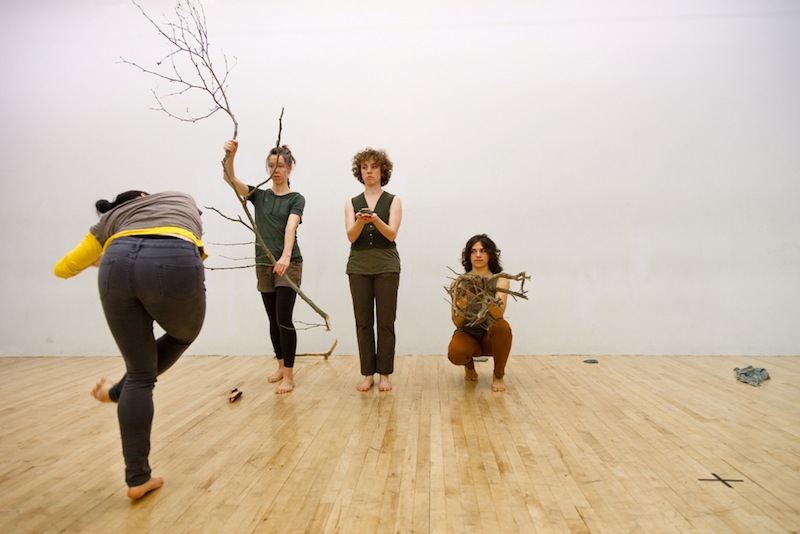 jill sigman/thinkdance last days/first field (sans costumes) Irene Hsi, Donna Costello and others; Photo Rafael Gamo